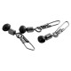 Matrix X-Strong Feeder Bead Snap Links 12 size
