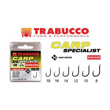 Trabucco Carp Specialist * Micro Barb * 12 * 15 vnt