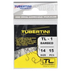Kabliukai Tubertini Serie TL-1 Barbed 15 vnt.